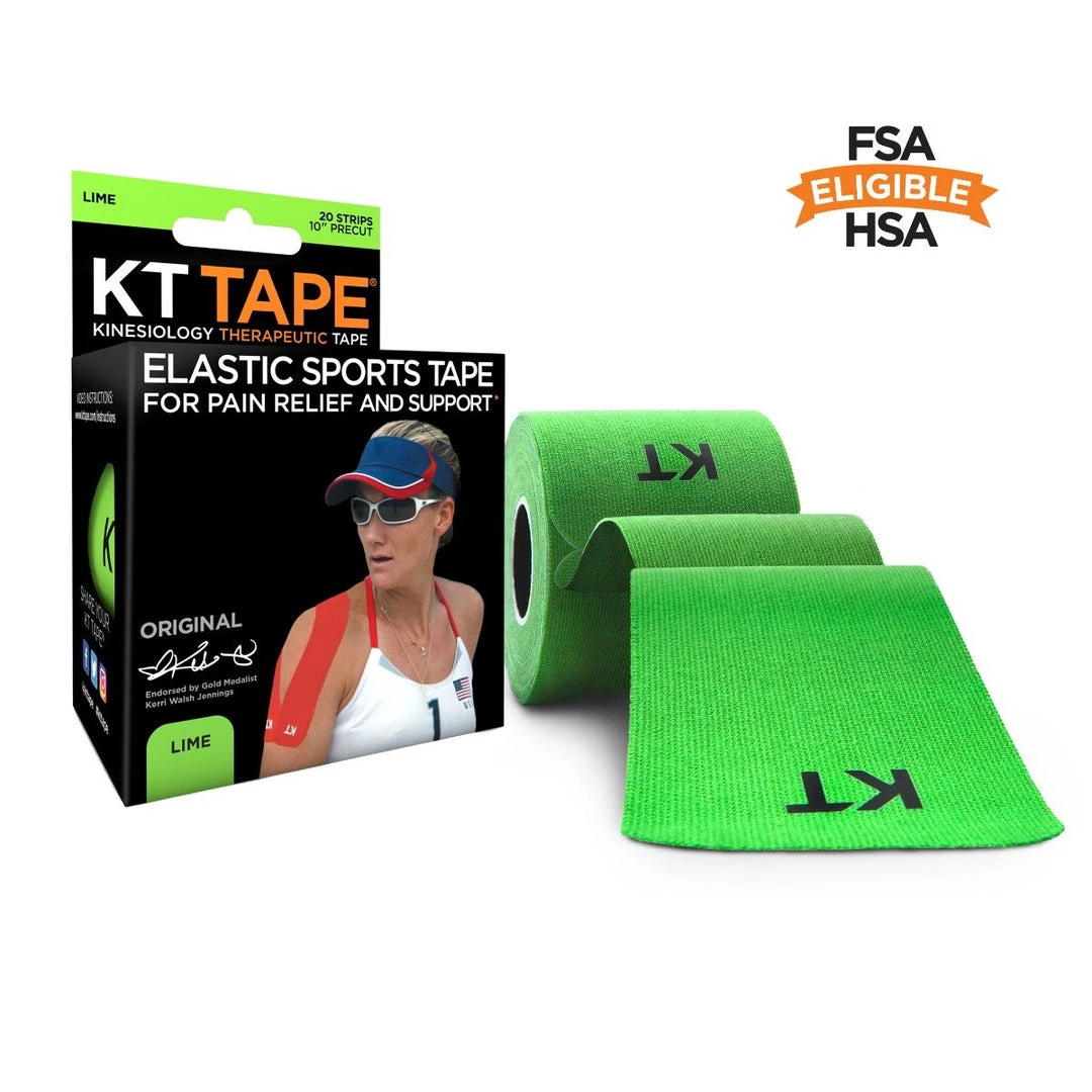 Athletic Recovery KT Tape Original Pre-Cut Kinesiology Tape 8 Athletic Recovery KT Tape Original Pre-Cut Kinesiology Tape