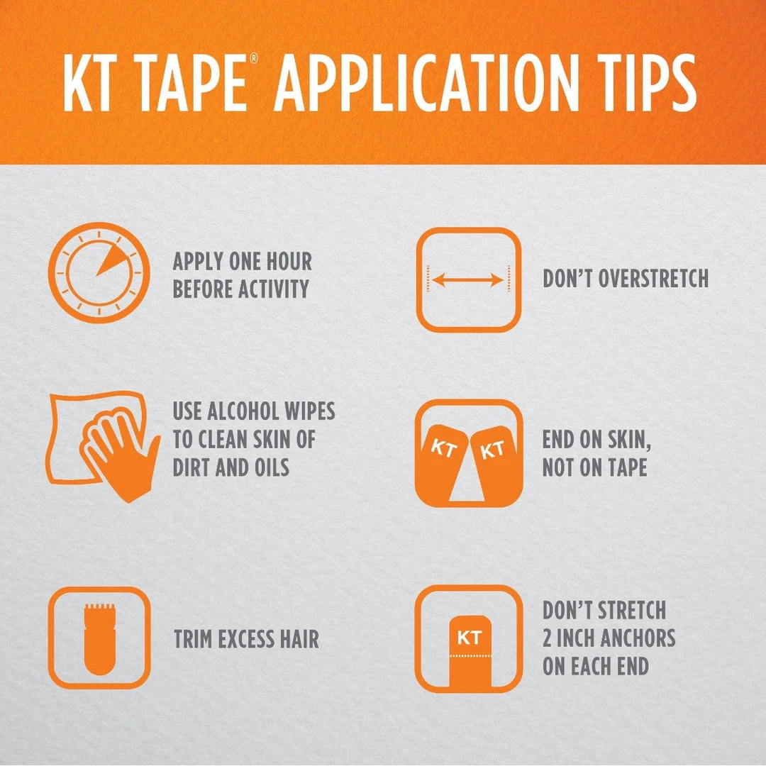 KT Tape Original Un-Cut Kinesiology Tape 4 KT Tape Original Un-Cut Kinesiology Tape