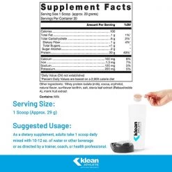 Protein Klean Isolate™ Natural Chocolate Flavor