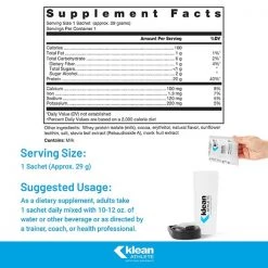 Protein Klean Isolate™ Natural Chocolate Flavor