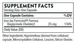 Thorne Iron Bisglycinate Vitamins & Minerals
