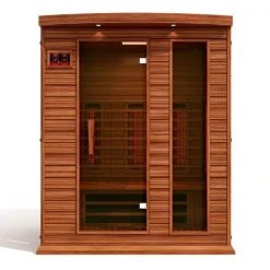 Maxxus Saunas Heat Therapy Maxxus 3-Person Full Spectrum Near Zero EMF FAR Infrared Sauna (Canadian Red Cedar)