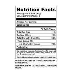 Energy & Endurance NEVERSECOND C90 High Carb Drink Mix 94g 8-Unit Pack