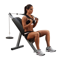 Body-Solid Weight Training Body Solid Powerline Ab Crunch, Tricep Bench