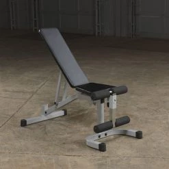 Body-Solid Body Solid Plowerline Flat Incline/Decline Utility Bench, PFID130x Weight Training