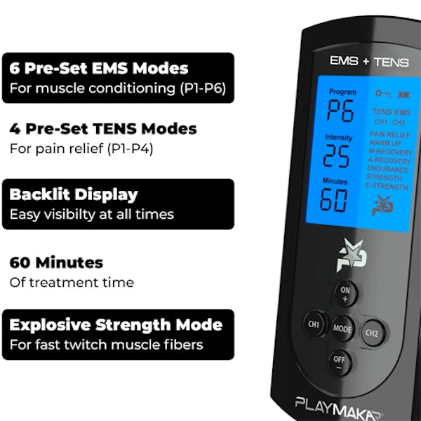 PlayMakar SPORT Electrical Muscle Stimulator 2 PlayMakar SPORT Electrical Muscle Stimulator