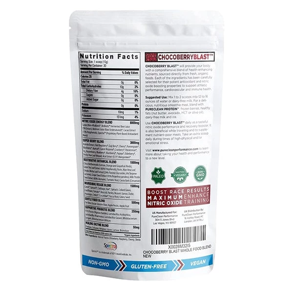 PureClean Performance PureClean CHOCOBERRY BLAST™ Superfoods & Greens 2 PureClean Performance PureClean CHOCOBERRY BLAST™ Superfoods & Greens