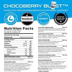 PureClean Performance PureClean CHOCOBERRY BLAST™ Superfoods & Greens 11 PureClean Performance PureClean CHOCOBERRY BLAST™ Superfoods & Greens