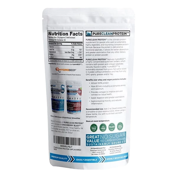PureClean Performance PureClean PROTEIN™ 2 PureClean Performance PureClean PROTEIN™