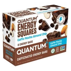 Quantum Energy Squares Quantum Caffe Mocha Almond Chip Energy & Endurance