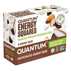Quantum Energy Squares Energy & Endurance Quantum Coconut Almond Chocolate Chip