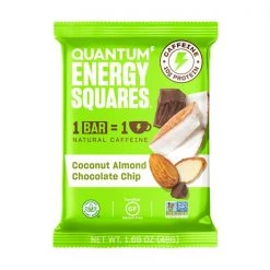 Quantum Energy Squares Energy & Endurance Quantum Coconut Almond Chocolate Chip
