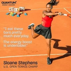 Quantum Energy Squares Energy & Endurance Quantum Coconut Almond Chocolate Chip 14 Quantum Energy Squares Energy & Endurance Quantum Coconut Almond Chocolate Chip