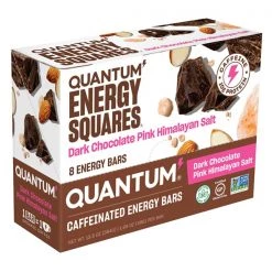 Quantum Energy Squares Quantum Dark Chocolate Pink Himalayan Salt