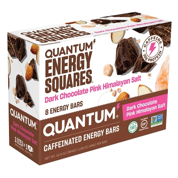 Quantum Energy Squares Quantum Dark Chocolate Pink Himalayan Salt 1 Quantum Energy Squares Quantum Dark Chocolate Pink Himalayan Salt