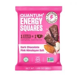 Quantum Energy Squares Quantum Dark Chocolate Pink Himalayan Salt