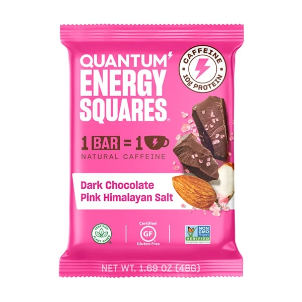 Quantum Energy Squares Quantum Dark Chocolate Pink Himalayan Salt 2 Quantum Energy Squares Quantum Dark Chocolate Pink Himalayan Salt