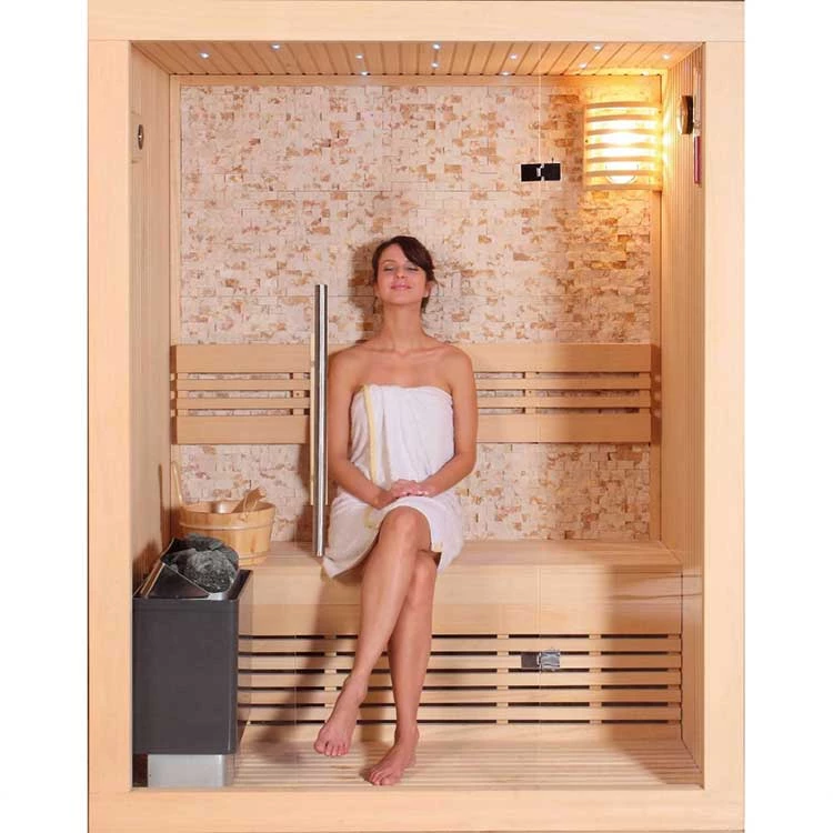 SunRay Rockledge 2 Person Luxury Traditional Sauna 1 SunRay Rockledge 2 Person Luxury Traditional Sauna