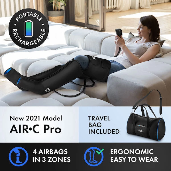 ReAthlete Air-C Pro Full Leg Compression Massager Therapy Methods 2 ReAthlete Air-C Pro Full Leg Compression Massager Therapy Methods