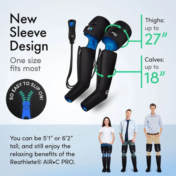 ReAthlete Air-C Pro Full Leg Compression Massager Therapy Methods 5 ReAthlete Air-C Pro Full Leg Compression Massager Therapy Methods