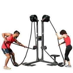 RopeFlex RX2500D Dual Upright Rope Trainer Cardio Machines