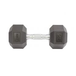 York Barbell Rubber Hex Dumbbell Weight Training 11 York Barbell Rubber Hex Dumbbell Weight Training