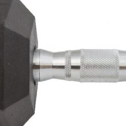 York Barbell Rubber Hex Dumbbell Weight Training 10 York Barbell Rubber Hex Dumbbell Weight Training