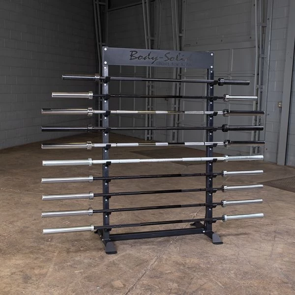 Body-Solid Body Solid Pro Club Line Horizontal 10 Bar Rack Weight Training 4 Body-Solid Body Solid Pro Club Line Horizontal 10 Bar Rack Weight Training