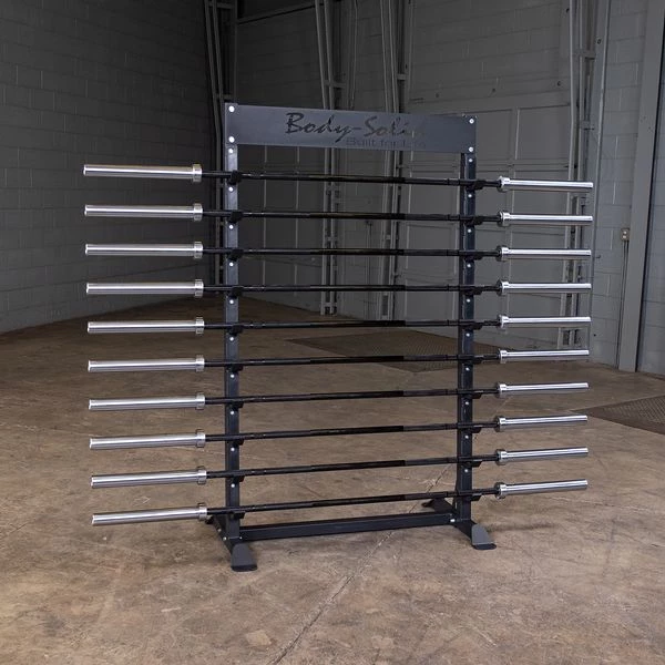Body-Solid Body Solid Pro Club Line Horizontal 10 Bar Rack Weight Training 5 Body-Solid Body Solid Pro Club Line Horizontal 10 Bar Rack Weight Training