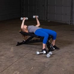 Body-Solid Body Solid ProClub Line Flat, Incline Bench, Black