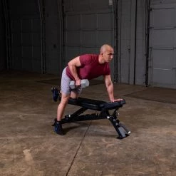 Body-Solid Body Solid ProClub Line Flat, Incline Bench, Black