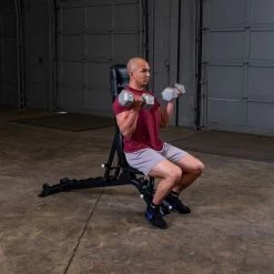 Body-Solid Body Solid ProClub Line Flat, Incline Bench, Black