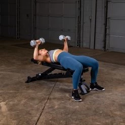 Body-Solid Body Solid ProClub Line Flat, Incline Bench, Black