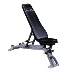 Body-Solid Body Solid ProClub Line Flat, Incline Bench, Silver Weight Training