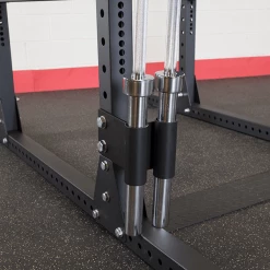 Body-Solid Weight Training Body Solid Pro Club Line Power Rack Base Rack/Liftoffs/Premium Safeties