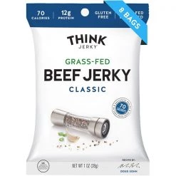 Think Jerky 100% Grass-Fed Beef Jerky - Classic