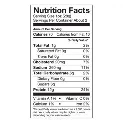 Food & Drinks Think Jerky 100% Grass-Fed Beef Jerky - Sweet Chipotle