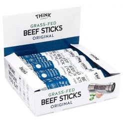 Food & Drinks Think Jerky Original 100% Grass-Fed Beef Stick 10 Food & Drinks Think Jerky Original 100% Grass-Fed Beef Stick
