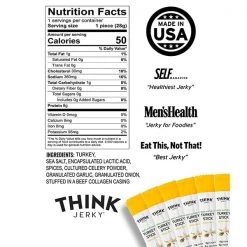 Food & Drinks Think Jerky Original 100% Natural Turkey Stick