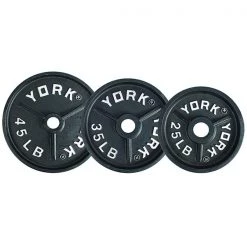 Barbells, Weight Bars & Plates York Barbell 2" Deep Dish Olympic Weight Plates