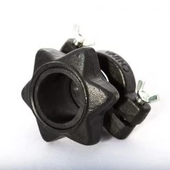 Weight Training York Barbell 2" Olympic Spin-Lock Collars (Pair)