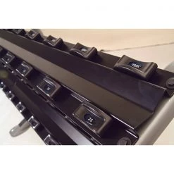 York Barbell 2 Tier ETS Saddle Rack For Pro Style Dumbbells Weight Training