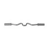 York Barbell 4' International Chrome Super Curl Bar
