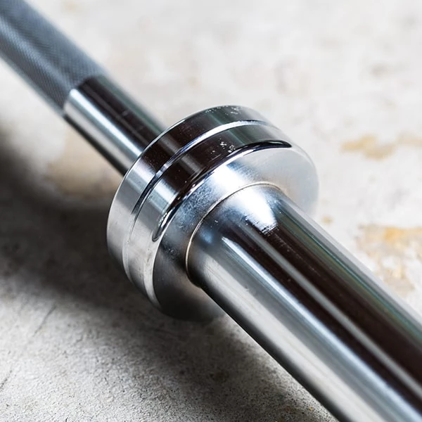 York Barbell 5' International Chrome Olympic Weight Bar – 30mm Barbells, Weight Bars & Plates 3 York Barbell 5' International Chrome Olympic Weight Bar – 30mm Barbells, Weight Bars & Plates