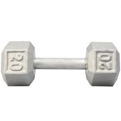 Weight Training York Barbell Cast Iron Hex Dumbbell