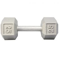 Weight Training York Barbell Cast Iron Hex Dumbbell