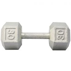Weight Training York Barbell Cast Iron Hex Dumbbell