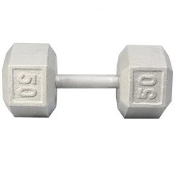 Weight Training York Barbell Cast Iron Hex Dumbbell
