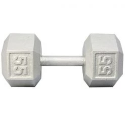 Weight Training York Barbell Cast Iron Hex Dumbbell