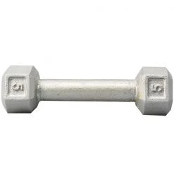 Weight Training York Barbell Cast Iron Hex Dumbbell